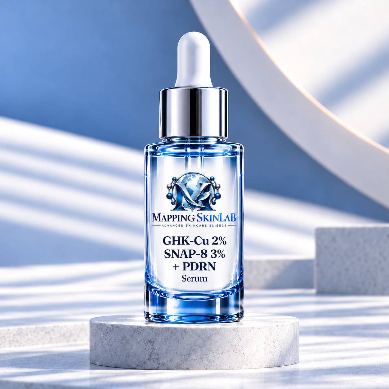 MappingAminos Triple-Action Skin Renewal Serum with GHK-Cu 2%, SNAP-8 3%, and PDRN